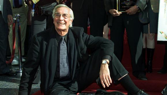 En 1995, Martin Landau fue distinguido con el premio Óscar a Mejor Actor Secundario gracias a su desempeño en "Ed Wood". Aquí lo vemos recibiendo su estrella en el Paseo de la Fama de Hollywood.