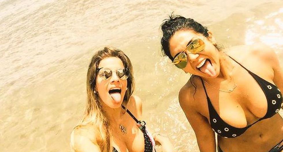 Alejandra Baigorria y Vania Bludau están disfrutando de unos días de relajo en Miami. (Foto: Instagram)