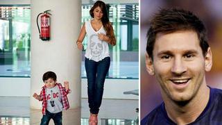 Hijo de Lionel Messi ya da sus primeros pasos sin ayuda