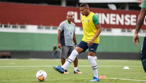 Fernando Pacheco será titular por primera ocasión con el Fluminense | Foto: Fluminense