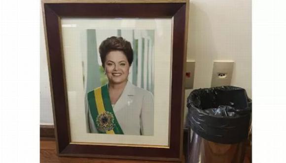 Brasil: Retiran retratos de Rousseff del palacio de Planalto
