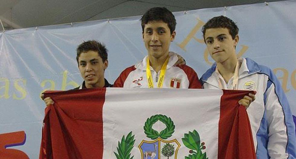 Giordano Gonzales consigue segunda medalla de oro para Perú en el Sudamericano Juvenil de Natación. (Foto: IPD)