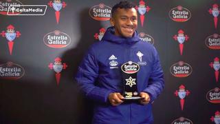 Renato Tapia elegido el mejor jugador de Celta de Vigo del mes de abril