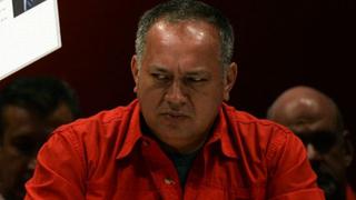 Venezuela: Cabello demandará a medios de España y EE.UU.