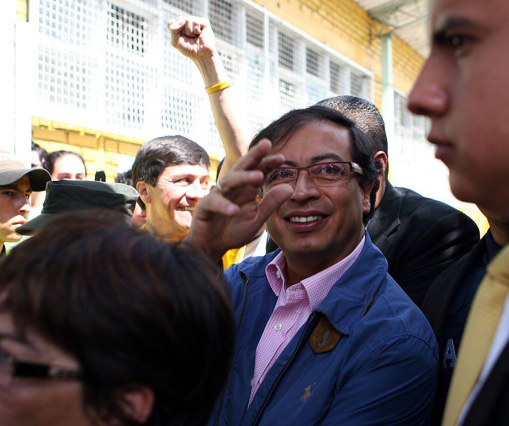 Image of Gustavo Petro in 2010. (AFP).