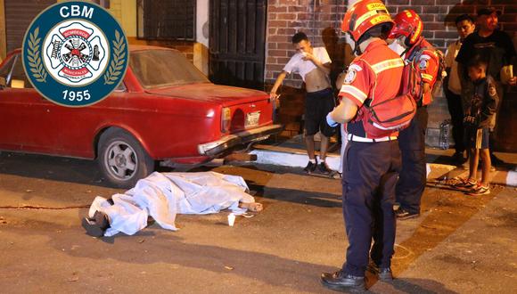 Los Bomberos Municipales guatemaltecos cubrieron el llamado de emergencia y confirmaron la muerte de la bebé y de los tres adultos por heridas de bala, además del traslado de dos personas heridas a un hospital local. (Twitter)