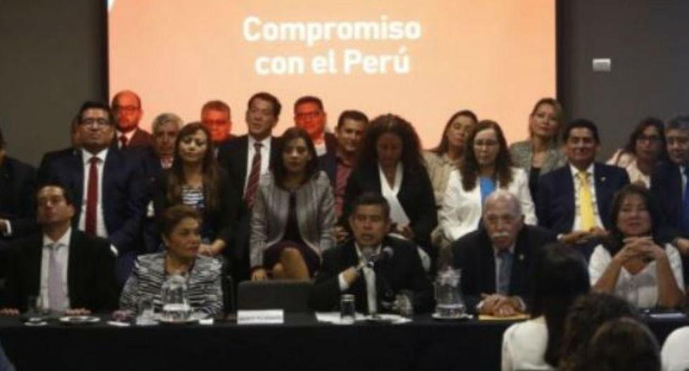 Seis bancadas se mostraron en contra del requerimiento fiscal que pide la disolución del Partido Nacionalista Peruano sindicado por el Ministerio Público como una organización criminal. (Foto: GEC)