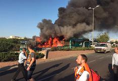 Israel: 16 heridos dejó explosión en un autobús vacío en Jerusalén