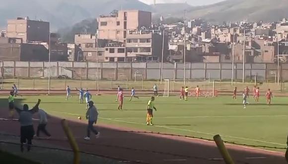 Hernán Rengifo aplicó la 'ley del ex' al marcar a Sporting Cristal. Foto: Captura de pantalla del video de Franz Tamayo.