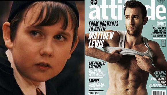 Neville Longbottom de "Harry Potter" luce radical cambio