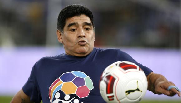 Diego Armando Maradona protagonizará una película de Telesur