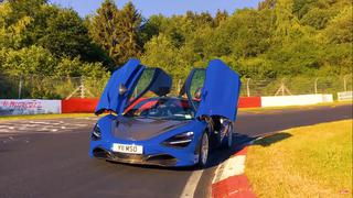 YouTube: El superdeportivo McLaren 720S se luce en Nürburgring | VIDEO