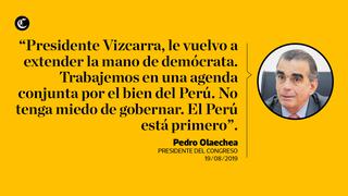 Estas son las frases políticas más resaltantes de la semana