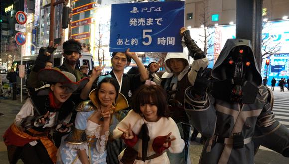 Hasta que por fin se lanzó el PlayStation 4 en Japón