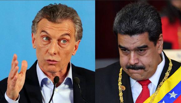 Mauricio Macri asegura que Venezuela es una "dictadura" con Nicolás Maduro como "victimario". (Reuters / AFP).