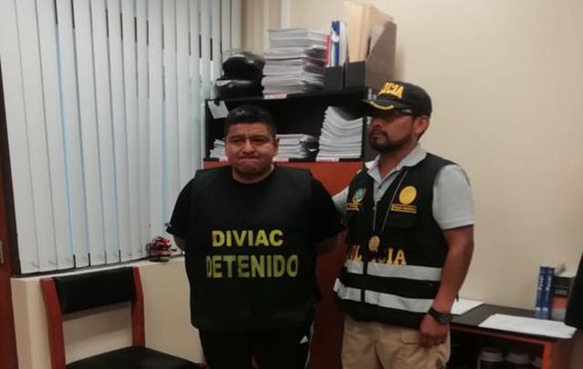 Roberto Víctor Salas Vilca (51), presunto integrante de la organización criminal “Los angurrientos del endoso”. (Foto: PNP)
