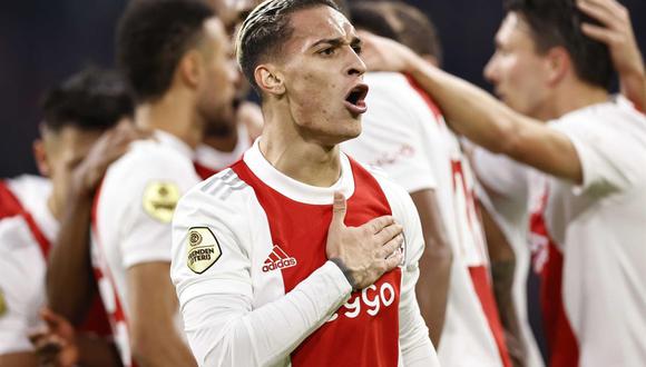 Antony jugará en Manchester United, tras acuerdo con Ajax. (Foto: AFP)