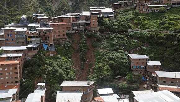 La cifra de fallecidos aumenta tras el derrumbe del cerro La Esperanza, el pasado 15 de marzo. (Foto: Presidencia)