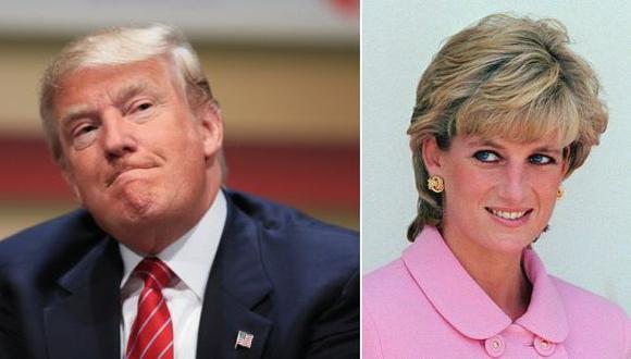 Donald Trump intentó seducir a Lady Diana, según medio inglés