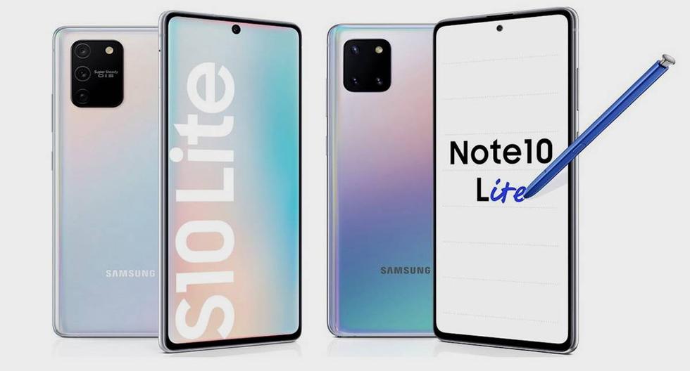 Estos son los nuevos Samsung Galaxy Note 10 y S10 Lite. ¿En qué se diferencian? (Foto: Samsung)