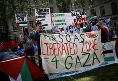 Movilización por la Franja de Gaza llega a universidades británicas