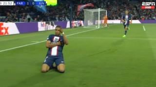 Kylian Mbappé marcó el 2-0 del PSG vs. Juventus y obtiene su doblete en Champions League | VIDEO
