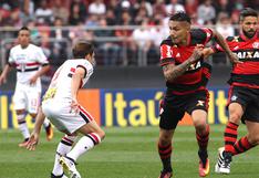 Paolo Guerrero y Christian Cueva: su encuentro tras Sao Paulo vs Flamengo