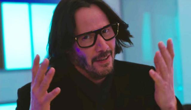 'Keanu Reeves Walkign To Music ', el último fenómeno viral protagonizado por el popular actor. (Fotos: Netflix)