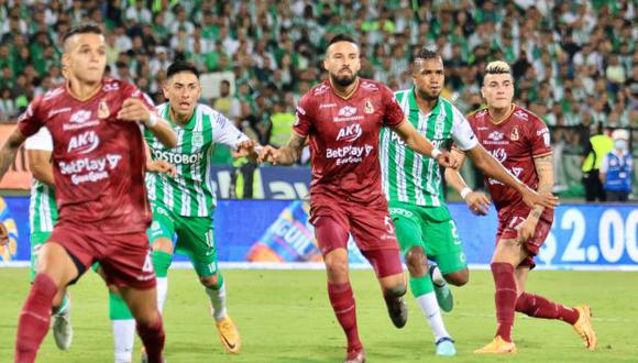 Deportes Tolima emitió comunicado en plena final ante Atlético Nacional. (Foto: Deportes Tolima)