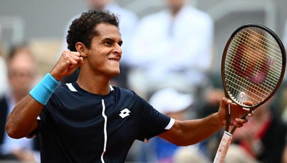 Juan Pablo Varillas se expresa tras participar en Roland Garros. (Foto: AFP)