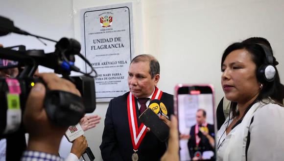 Javier Arévalo, presidente del Poder Judicial, se pronunció ante declaraciones de Alejandro Toledo. (Foto: PJ)