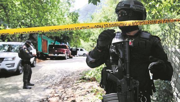 En el operativo para hallar a Debanhi Escobar e investigar su muerte, participaron policías estatales y elementos de la fiscalía estatal. (Foto: El Universal de México, GDA)