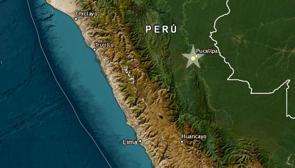 Sismo en Ucayali se registró a 24 kilómetros al suroeste de Pucallpa, en la provincia de Coronel Portillo | Imagen: IGP