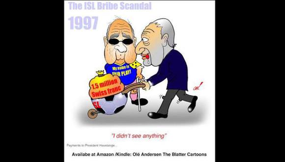 Blatter y sus intentos por censurar caricaturas sobre su imagen