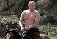 La respuesta de Putin a las mofas de los líderes del G7 por sus fotos sin camisa