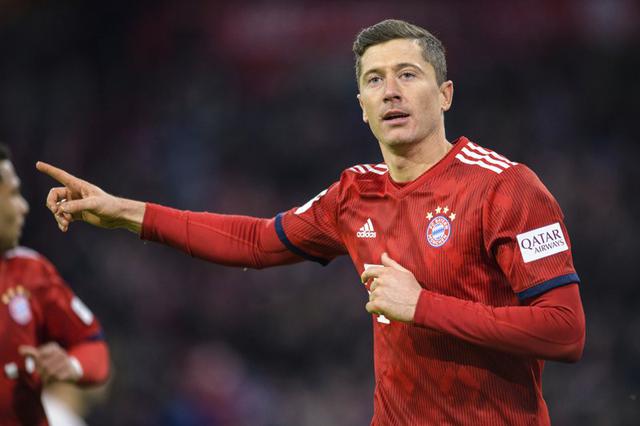 2. (50 puntos) Robert Lewandowski (Bayern de Múnich, GER) – 25 x 2. (Foto: AP)