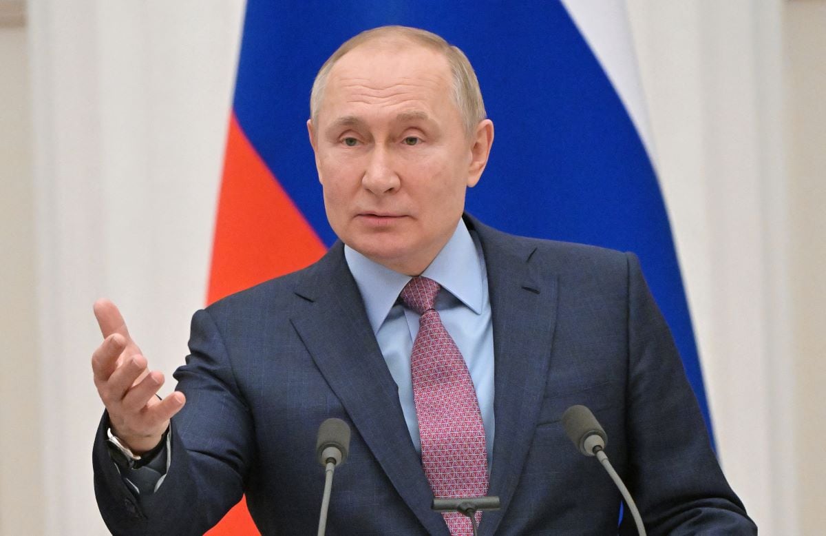 Russian President Vladimir Putin.  (SERGEI GUNEYEV / SPUTNIK / AFP).