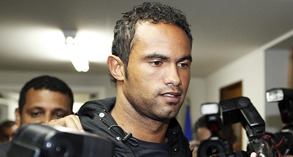 Bruno Fernandes fue condedado a 22 años por el homicidio de su exnovia. Sin embargo, cuenta con libertad condicional y ya firmó por su nuevo club. (Foto: Getty Images)