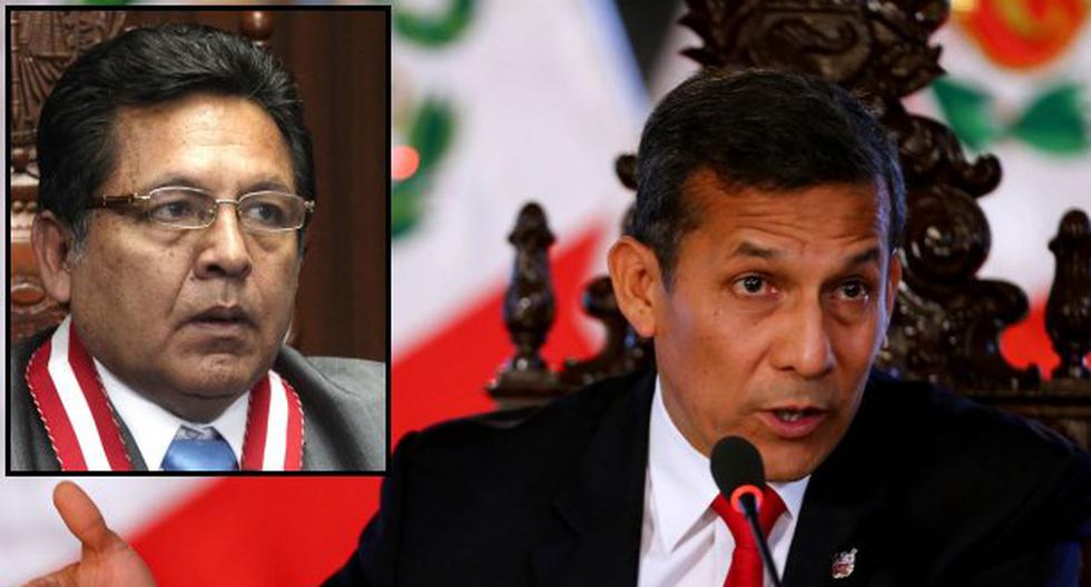 Humala lamentó la destitución del fiscal supremo Ramos Heredia. (Foto: Andina)