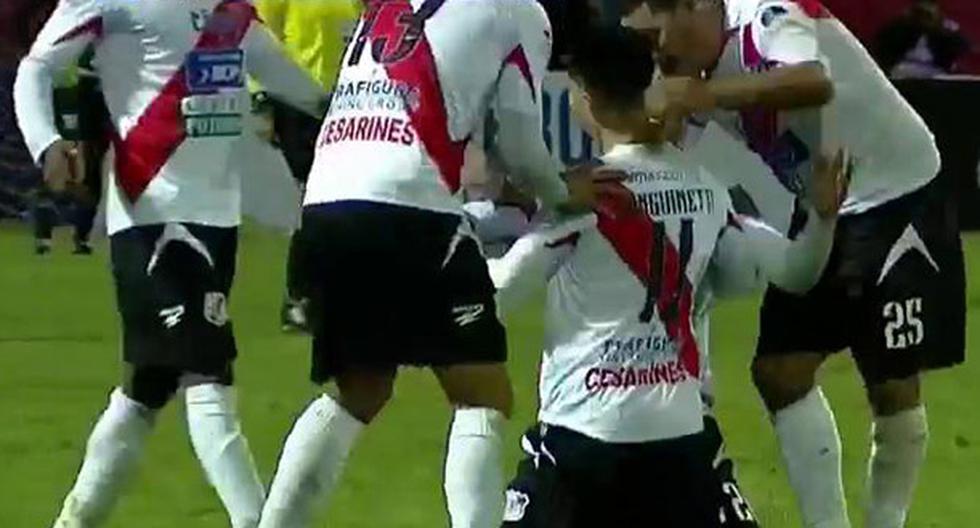 Sport Huancayo se dejó voltear el partido por Nacional de Potosí. La vuelta se juega el próximo 9 de abril. (Foto: Captura)
