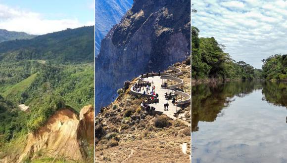 Tres destinos del Perú serán galardonados en los Green Destinations Story Awards 2022. (Foto: Composición)