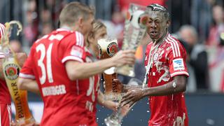 FOTOS: Bayern Múnich de Claudio Pizarro se bañó en cerveza para festejar el título de la Bundesliga