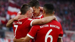 Bayern Múnich aplastó 6-0 al Hamburgo por la Bundesliga