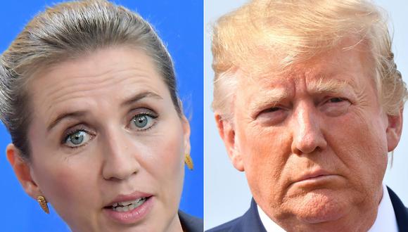 La reunión entre el presidente de Estados Unidos, Donald Trump, y la primera ministra danesa, Mette Frederiksen, estaba prevista para principios de setiembre. (Foto: AFP)