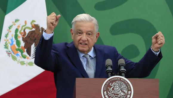 El presidente de México, Andrés Manuel López Obrador, consideró este jueves que la propuesta de los republicanos estadounidenses de declarar la guerra a los cárteles mexicanos por considerarlos terroristas es "irresponsable" y una "ofensa al pueblo de México" (Foto: EFE/Mario Guzmán)