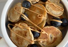 Mini banana pancakes: una receta saludable para iniciar el día