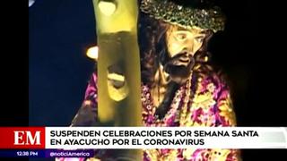 Coronavirus en Perú: En Ayacucho suspenden las celebraciones por semana santa 