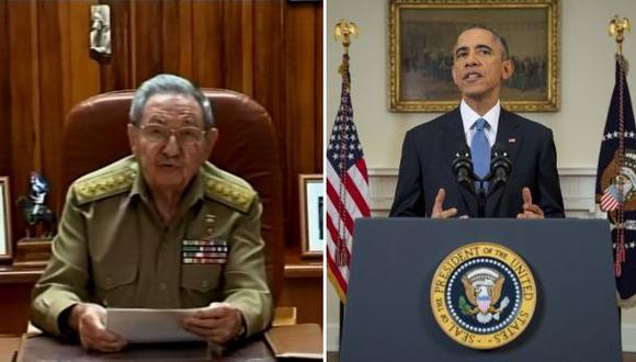 Raúl Castro y su homólogo Barack Obama pronunciaron históricos discursos. (Reuters).