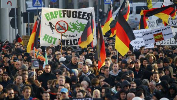Alemania vive protestas tras agresiones sexuales en Colonia