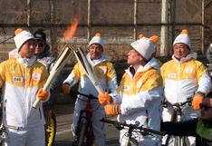 Antorcha olímpica pasó por Zona Desmilitarizada de Coreas